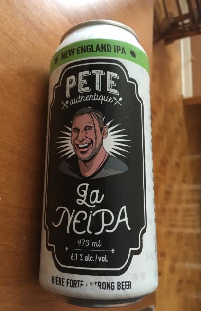 Pete authentique la neipa 6.1%, Brasserie MaltCo, Canada