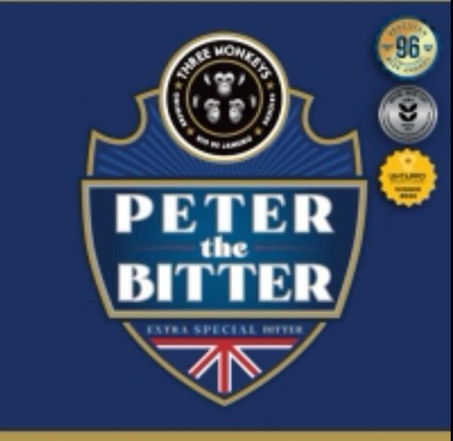 Peter the Bitter, Three Monkeys Beer