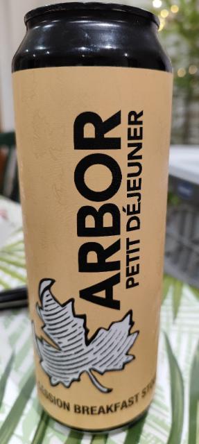 Petit déjeuner 4.7%, Arbor Ales, England