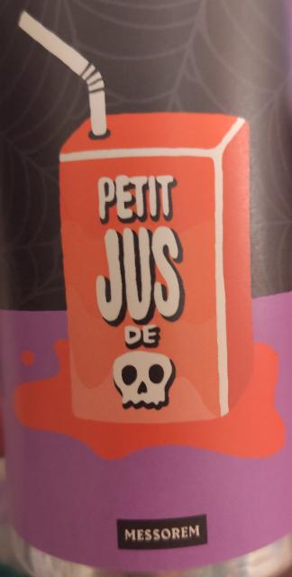 petit jus de mort: pêche, orange, lait de coco 6.0%, Messorem, Canada