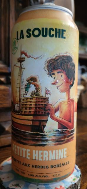 Petite Hermine 4.8%, La Souche Microbrasserie, Canada