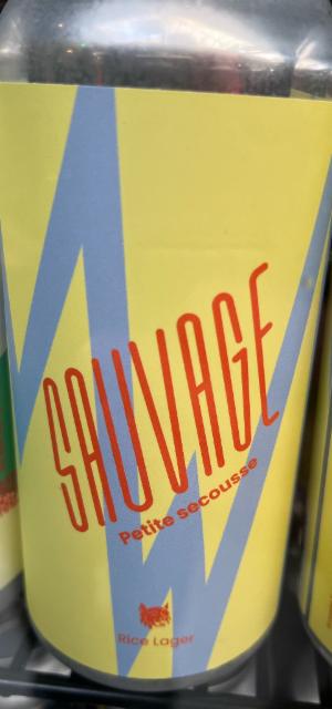 Petite secousse, Brasserie Sauvage