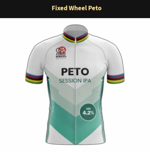 Peto 4.2%, Fixed Wheel Brewery, United Kingdom