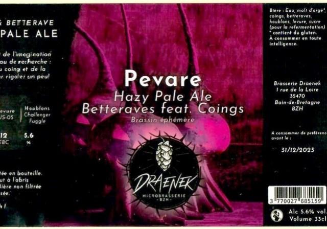 Pevare 5.6%, Draenek, France