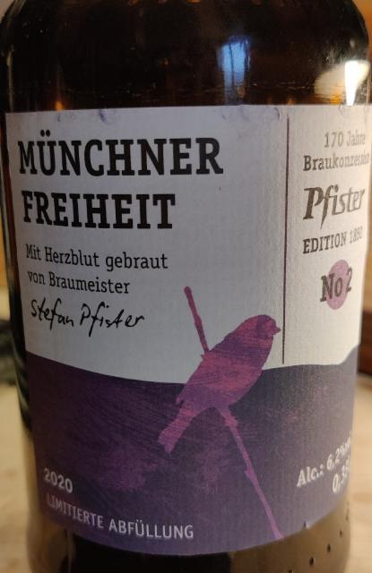 Pfister - Münchner Freiheit Edition 1850 No. 2 6.2%, Pfister, Germany