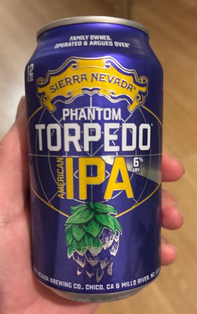 Phantom Torpedo 6.0%, Sierra Nevada Brewing Company, United States
