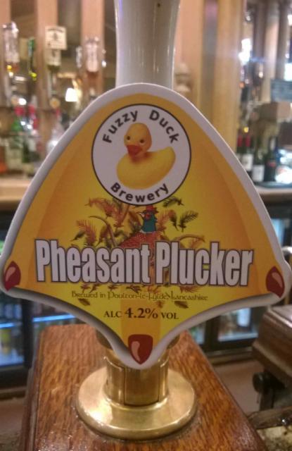 Pheasant Plucker 4.2%, Fuzzy Duck Brewery, England