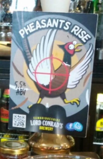 Pheasants Rise 5.0%, Lord Conrad's Brewery, England