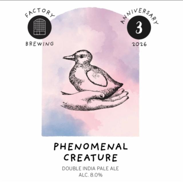 Phenomenal Creature 8.0%, Factory Brewing, Finland