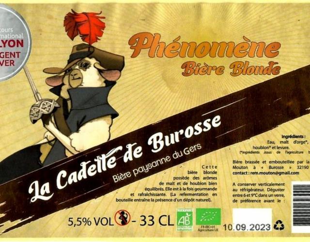 Phénomène 5.5%, La Cadette De Burosse, France