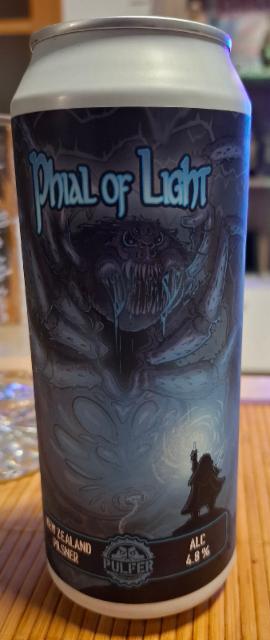 Phial of light 4.8%, Pulfer Brewery, Croatia