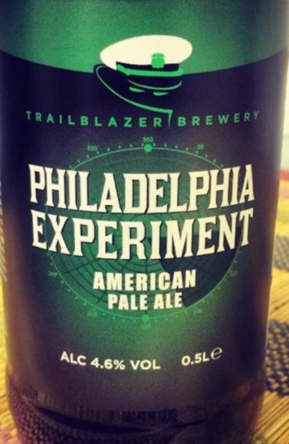 Philadelphia Experiment 4.6%, Trailblazer Brewery, England