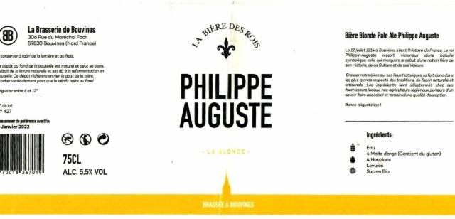 Philippe Auguste Blonde, La Brasserie De Bouvines