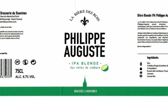 Philippe Auguste IPA, La Brasserie De Bouvines