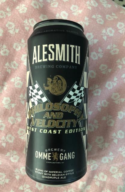 Philosophy and Velocity West Coast Edition 11.5%, Alesmith Brewing Company, United States
