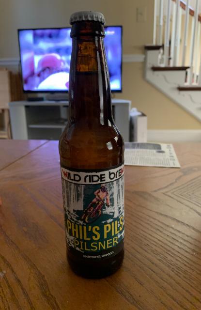 Phil's Pils 5.1%, Wild Ride Brewing, United States