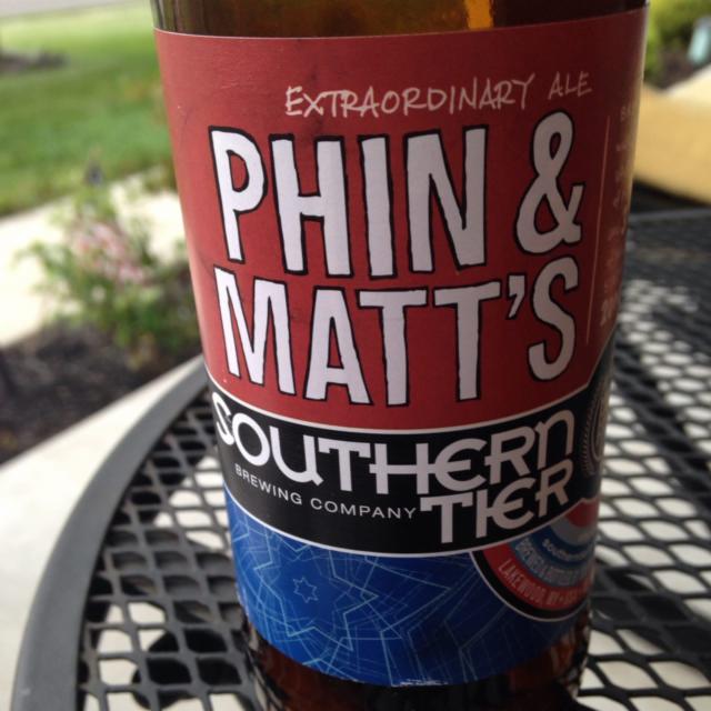 Phin & Matt's Extraordinary Ale 5.2%, Southern Tier Brewing Company, United States