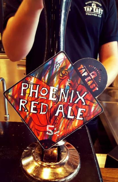 Phoenix Red Ale 5.0%, TapEast, England