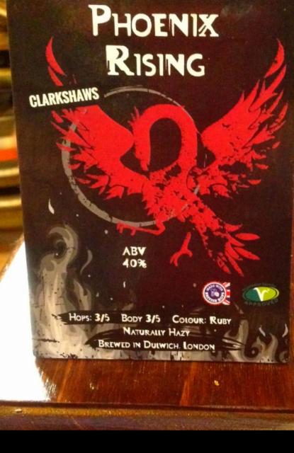 Phoenix Rising, Clarkshaws Brewery