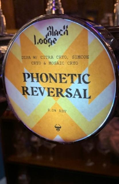 Phonetic Reversal 9.0%, Black Lodge Brewing, England
