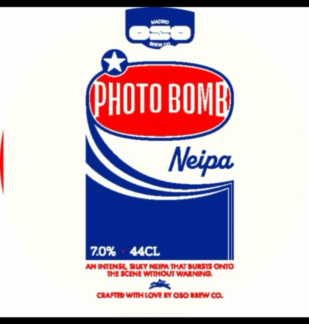 Photo bomb 7.0%, Oso Brew Co., Spain