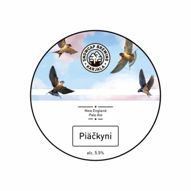 Piäčkyni 5.5%, Snowcap Brewing Karjala, Russia