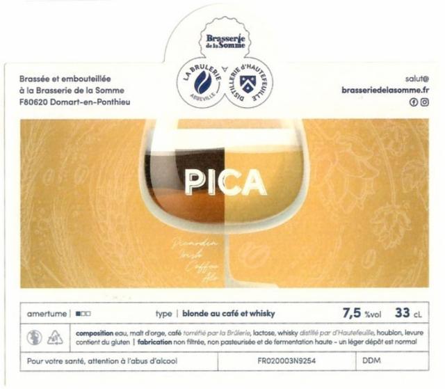 Pica 7.5%, Brasserie De La Somme, France