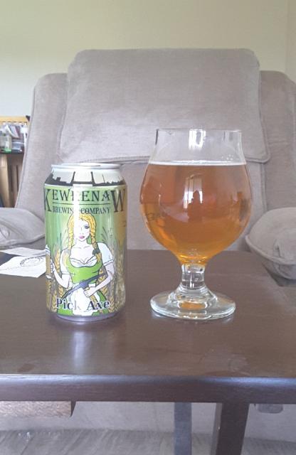 Pick Axe Blonde Ale 4.7%, Keweenaw Brewing Company, United States