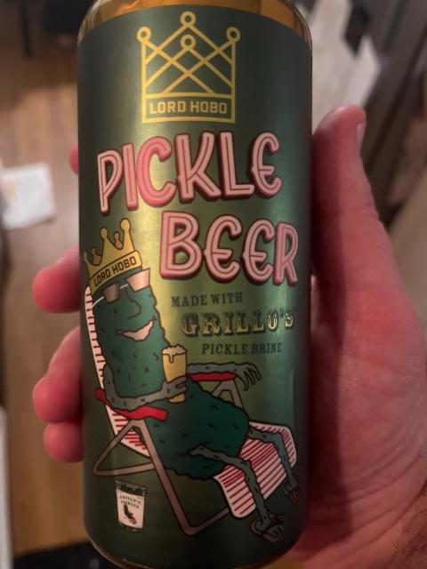 Pickle Beer 6.0%, Lord Hobo Brewing Company, United States