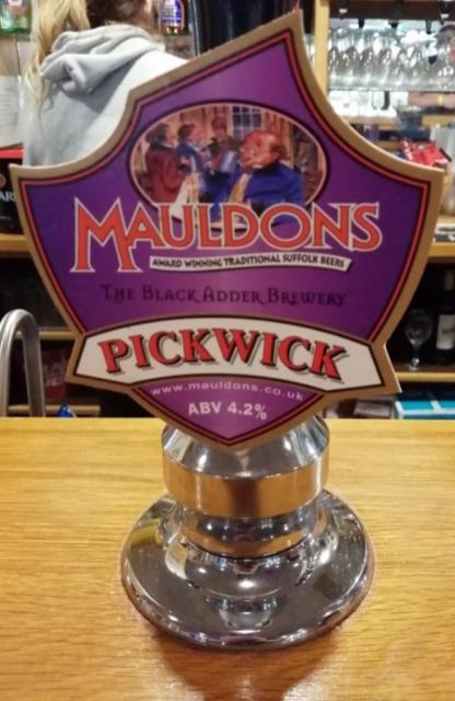 Pickwick 4.2%, Mauldons, England