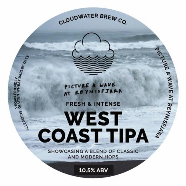 Picture A Wave At Reynisfjara 10.5%, Cloudwater Brew Co., England