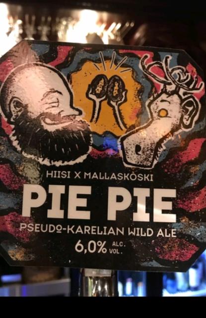 Pie Pie 6.0%, Panimo Hiisi, Finland