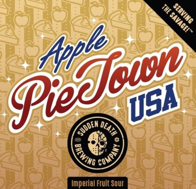 Pie Town USA - Apple Pie 8.0%, Sudden Death Brewing Co., Germany