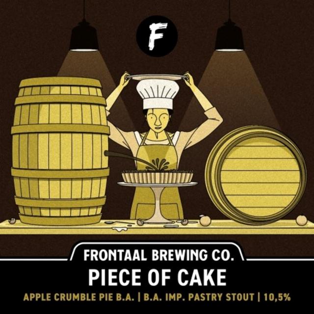 Piece Of Cake - Apple Crumble Pie BA 10.5%, Brouwerij Frontaal, Netherlands