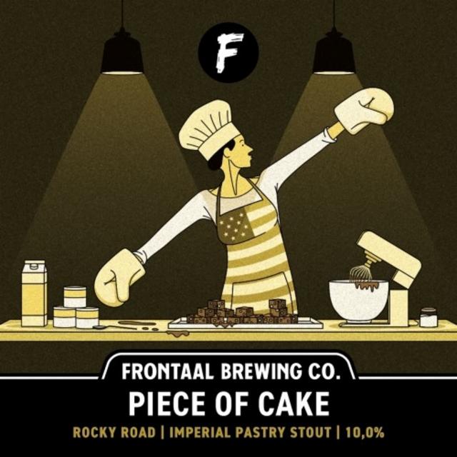 Piece Of Cake - Rocky Road 10.0%, Brouwerij Frontaal, Netherlands