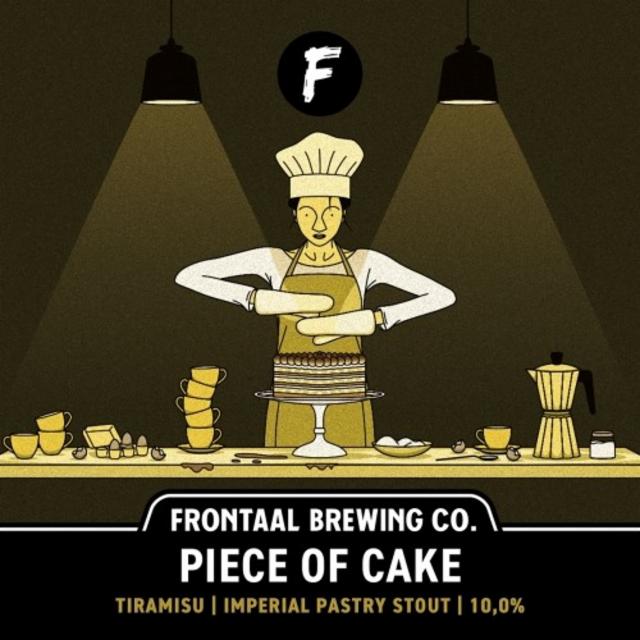 Piece Of Cake - Tiramisu 10.0%, Brouwerij Frontaal, Netherlands