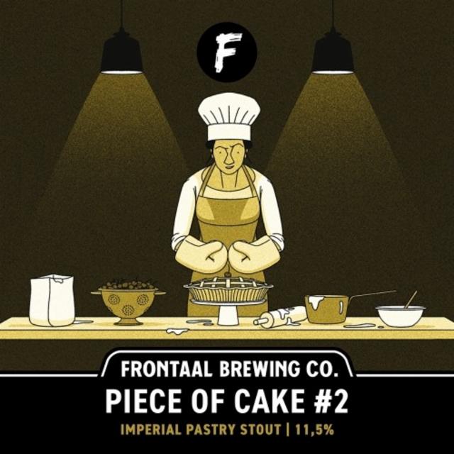 Piece Of Cake #2 11.5%, Brouwerij Frontaal, Netherlands