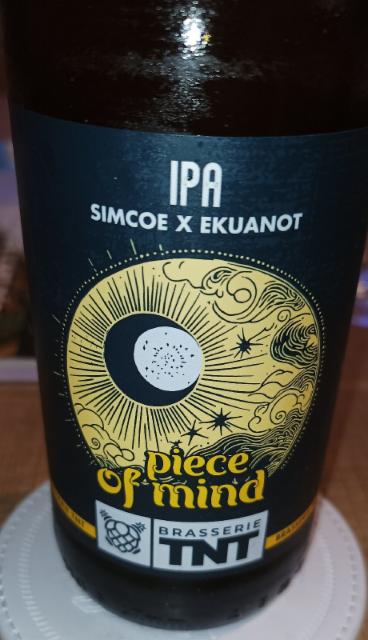 piece of mind ipa 5.0%, Brasserie TNT, France