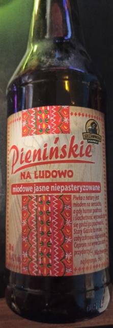 Pienińskie na ludowo miodowe jasne niepasteryzowane 4.2%, Galeria piwa, Poland