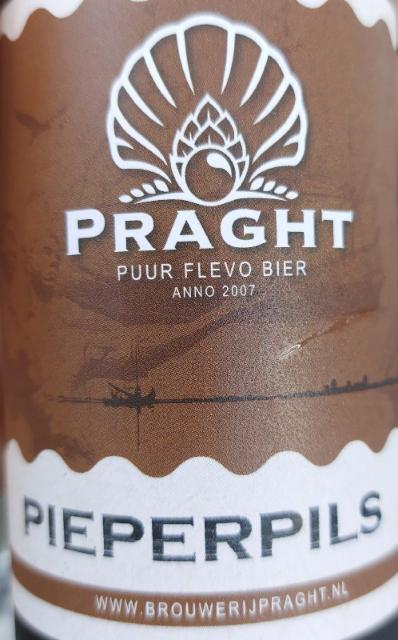 Pieperpils 5.5%, Praght brouwerij, Netherlands