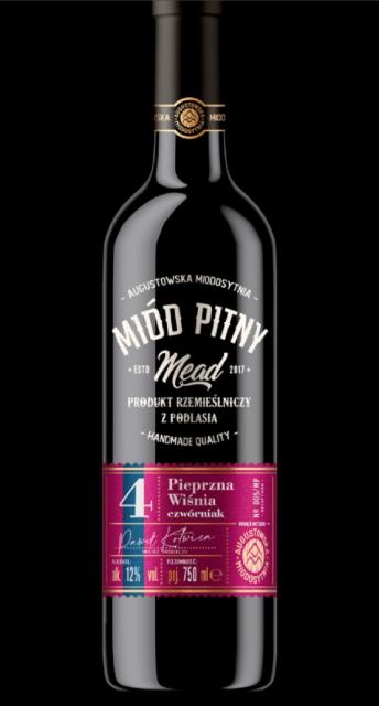 Pieprzna Wiśnia na Miodzie 12.0%, Augustowska Miodosytnia, Poland