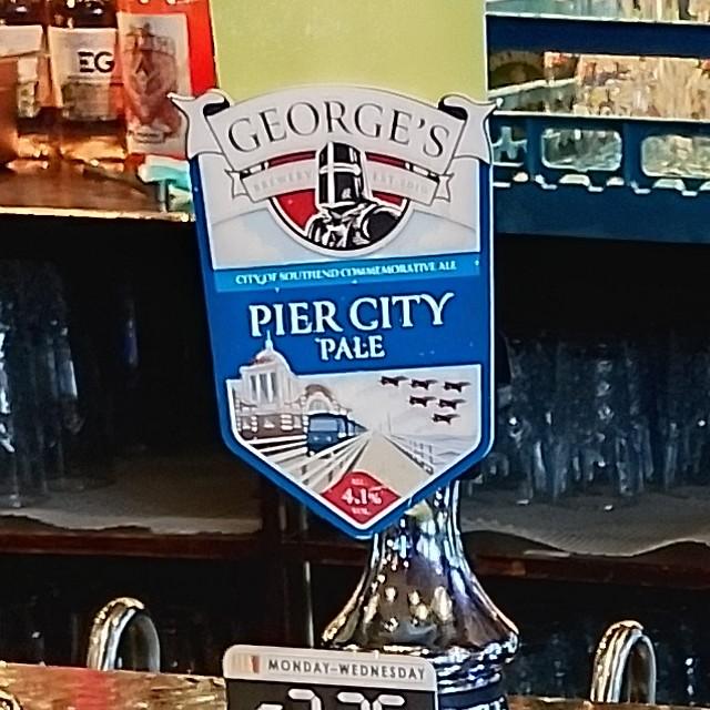 pier city pale 4.1%, George's Brewery, England