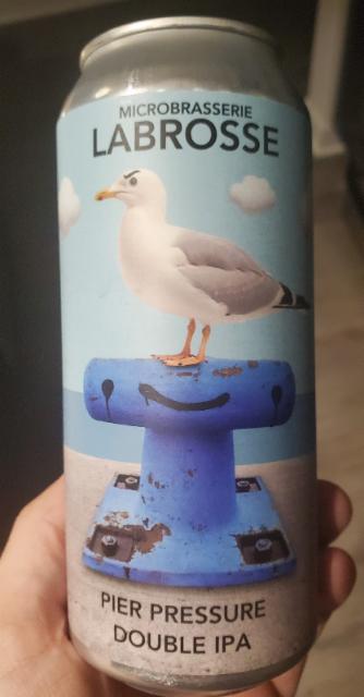 Pier Pressure Double IPA 8.5%, Microbrasserie Labrosse, Canada