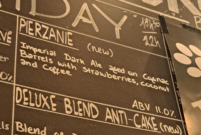 Pierzanie - Cognac BA 11.0%, Blackout Brewing, Romania