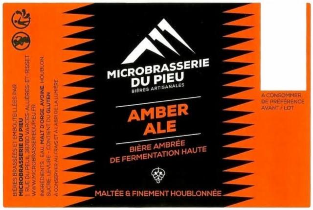 Pieu Amber Ale, Microbrasserie Du Pieu