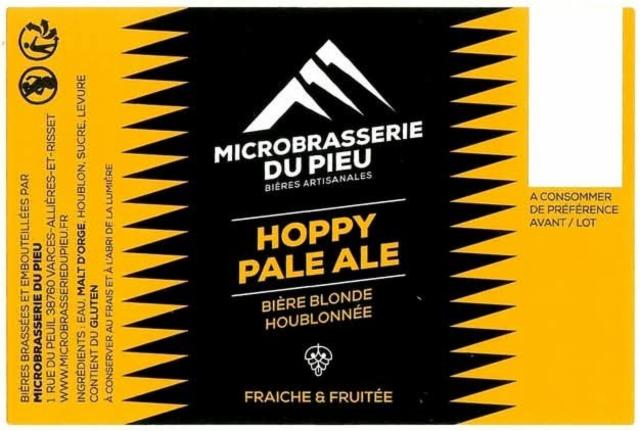 Pieu Hoppy Pale Ale, Microbrasserie Du Pieu