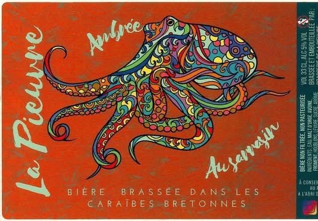 Pieuvre Ambrée Au Sarrasin, Brasserie De La Pieuvre