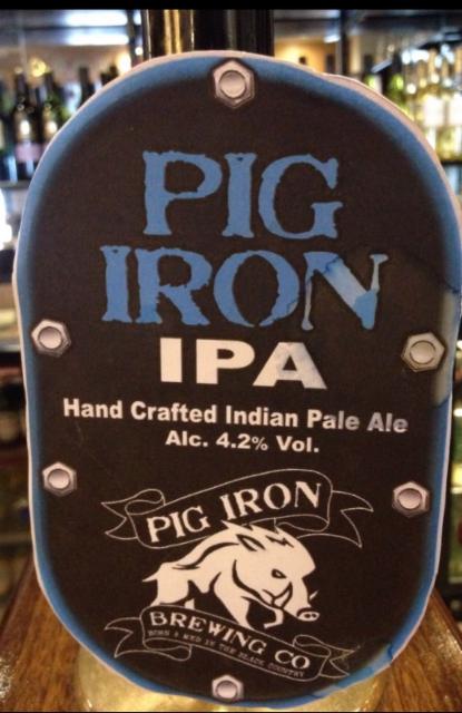 Pig Iron IPA 4.2%, Pig Iron Brewing Co Ltd, England