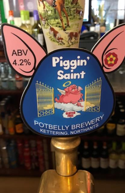 Piggin' Saint 4.2%, Potbelly Brewery Limited, England