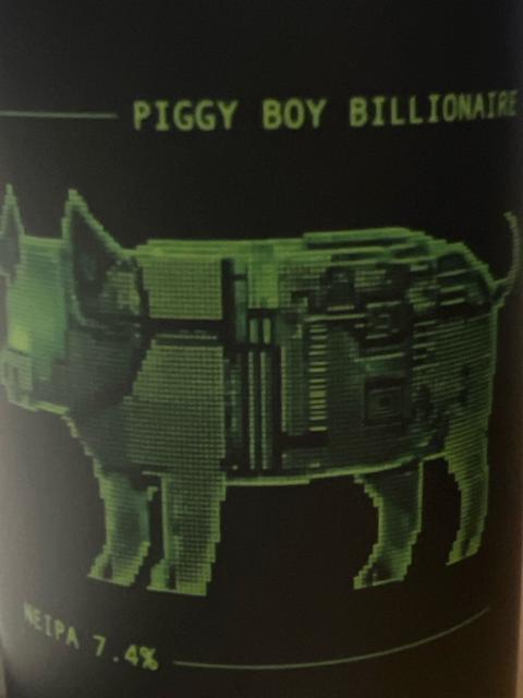 Piggy boy billionaire, Pressure Drop Brewing (USA)